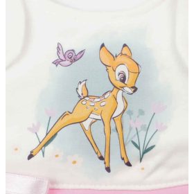   ABR Ujjatlan vékony rugi - Fehér-Rózsaszín - Bambi (56-62)