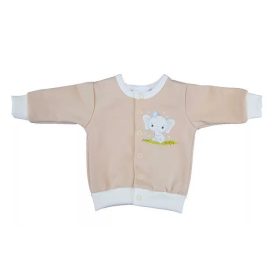   ABR 5 részes belül bolyhos baba szett elefánt mintával - Bézs (56)