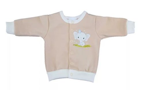 ABR 5 részes belül bolyhos baba szett elefánt mintával - Bézs (56)