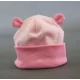 ABR Pamut baba sapka füles - Rózsaszín (74)