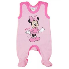   ABR Belül bolyhos ujjatlan pamut rugi - Rózsaszín - Minnie egér (56)