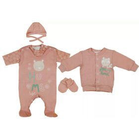 ABR 5 részes baba szett cicás mintával (50)