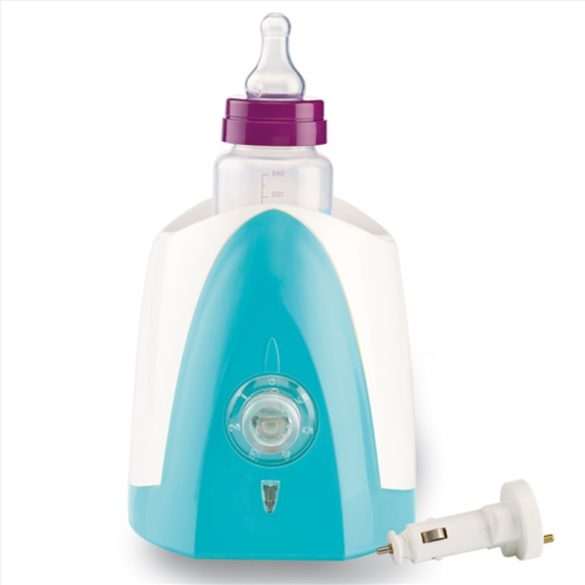ThermoBaby Elektromos cumisüveg és bébiétel melegítő - otthonra és autóba - Turquoise-White
