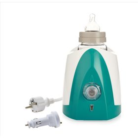   ThermoBaby Elektromos cumisüveg és bébiétel melegítő - otthonra és autóba - Green-White