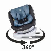   Coccolle Lyra 360°-ban forgatható gyerekülés 0-36 kg - Blue