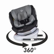   Coccolle Lyra 360°-ban forgatható gyerekülés 0-36 kg - Grey