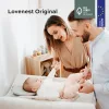 BABYMOOV Lovenest Original Bio pamut laposfejűség elleni ergonomikus baba párna - Szürke