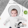 BABYMOOV Lovenest Original Bio pamut laposfejűség elleni ergonomikus baba párna - Szürke
