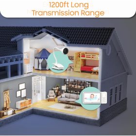   Chillax DM688 Giraffe Pro Max wifi és hordozható kamerás babaőrző