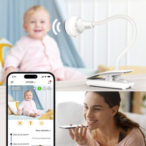 Chillax DM688 Giraffe Pro Max wifi és hordozható kamerás babaőrző