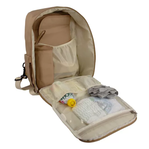 Baby on Board Agathe átalakítható pelenkázó hátizsák - Miel