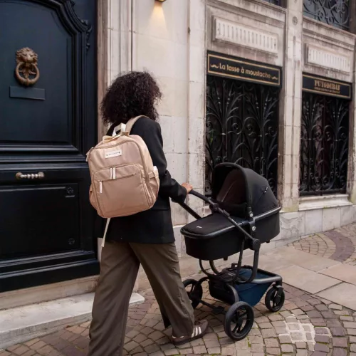 Baby on Board Agathe átalakítható pelenkázó hátizsák - Miel