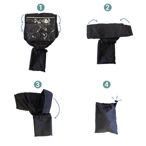 Ezimoov esővédő babahordozóhoz