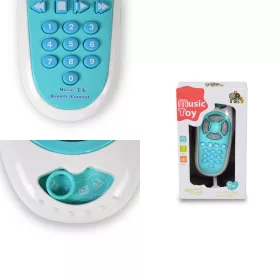   Moni Toys Baby játék távírányító fény és hanghatással - Kék