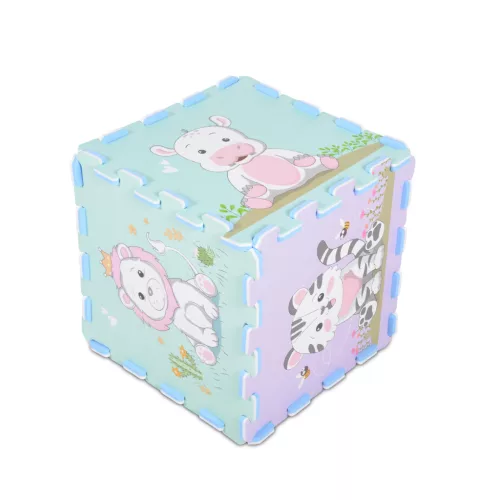 Moni Habtapi 9db-os puzzle játszószőnyeg (31x31cm) - Állatos