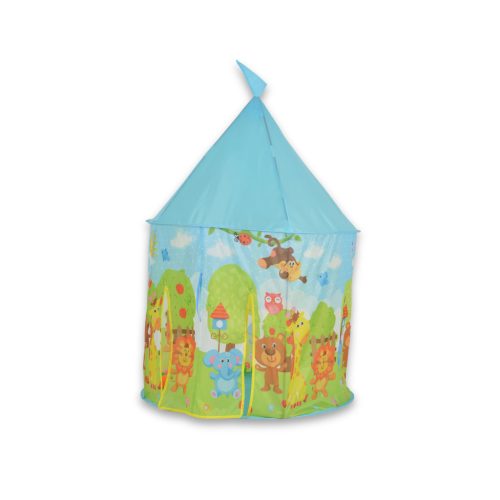 Moni Játszó sátor jurta alakú 25 labdával - Happy Zoo - Kék