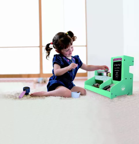 Moni Toys Fából készült kávézó