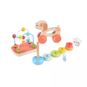 Tooky Toy Aktivity montessori 3in1 fa játékszett