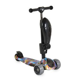   Byox Rumble ráülős, átalakítható 2in1 roller - Fekete - Színes