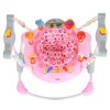 Moni Vista zenélő, 360 fokban forgatható, baba ugráló - Rózsaszín