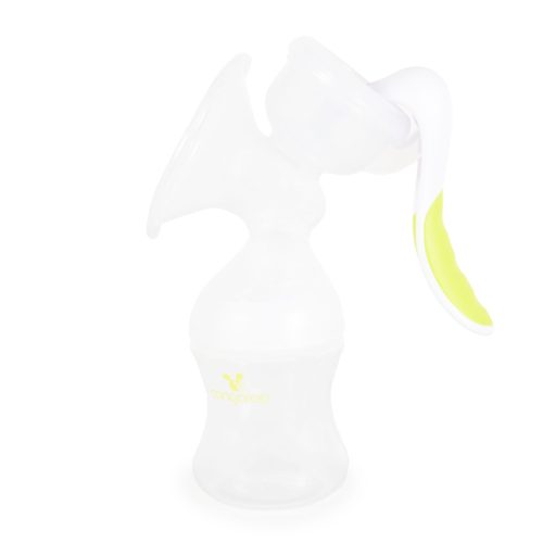 Cangaroo Snowdrop Kézi mellszívó cumisüveggel - Fehér-Zöld