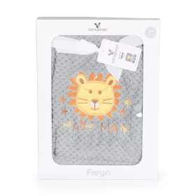   Cangaroo Freya puha takaró díszdobozban (80x110 cm) - Sötétszürke - Oroszlán