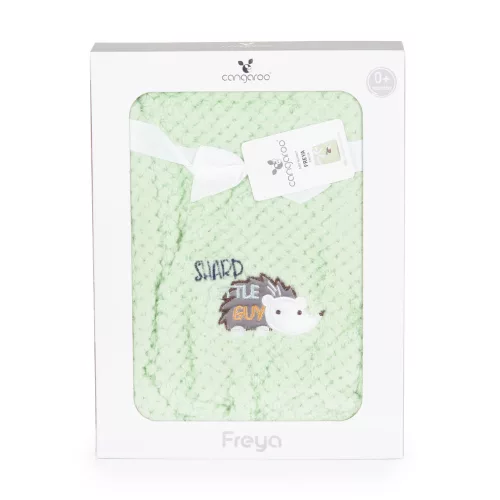 Cangaroo Freya puha takaró díszdobozban (80x110 cm) - Menta - Süni