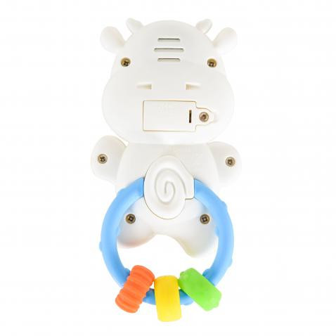 Moni Toys Interaktív csörgő, hang és fényhatásokkal - Boci