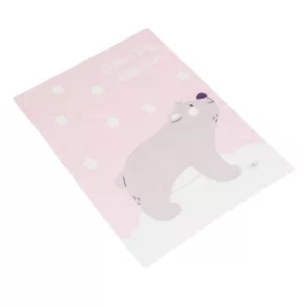 Cangaroo Dream Bear baba takaró (70x100 cm) - Rózsaszín