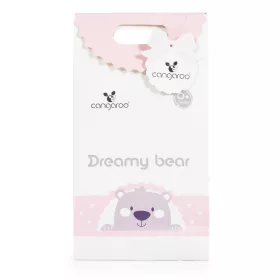 Cangaroo Dream Bear baba takaró (70x100 cm) - Rózsaszín