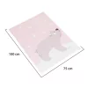Cangaroo Dream Bear baba takaró (70x100 cm) - Rózsaszín