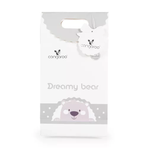 Cangaroo Dream Bear baba takaró (70x100 cm) - Szürke