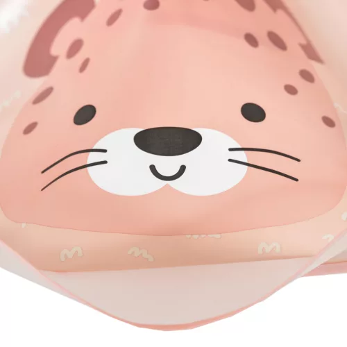 Cangaroo Moody zsebes előke tépőzáras rögzítéssel - Barackpink - Leopárd
