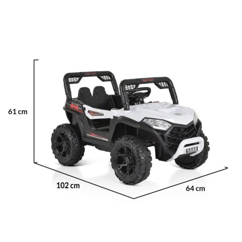 Moni Bo Fast UTV Elektromos autó/Buggy - Fehér