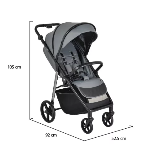 Cangaroo Ace sport babakocsi - Szürke