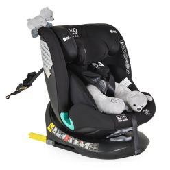   Moni Serengeti I-Size 360°-ban forgatható ISOFIX gyermekülés (40-150 cm) - Fekete