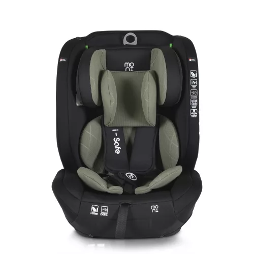 Moni Isafe I-Size gyerekülés (76-150 cm) - Zöld