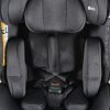 Cangaroo Hoku I-Size 360°-ban forgatható ISOFIX gyermekülés,SIP oldalvédelemmel (40-150 cm) - Fekete