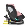 Cangaroo Quill I-Size 360°-ban forgatható ISOFIX gyermekülés, SPS oldalvédelemmel (40-150 cm) - Pink