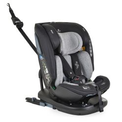   Cangaroo Gravity I-Size 360°-ban forgatható ISOFIX gyermekülés, SPS oldalvédelemmel (40-150 cm) - Szürke