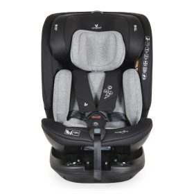   Cangaroo Gravity I-Size 360°-ban forgatható ISOFIX gyermekülés, SPS oldalvédelemmel (40-150 cm) - Szürke
