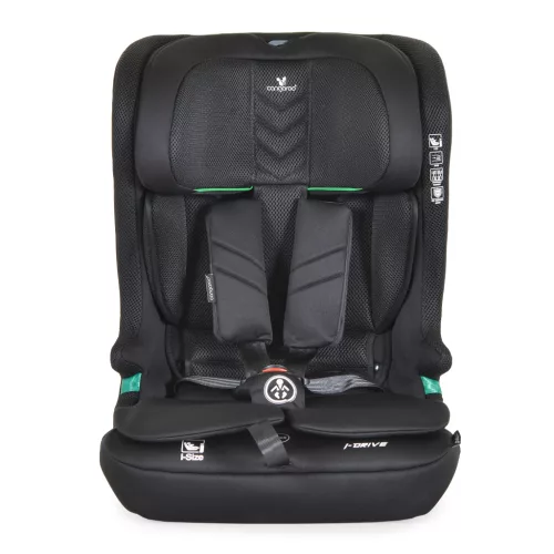 Cangaroo IDrive Phantom gyerekülés (76-150 cm) - Fekete