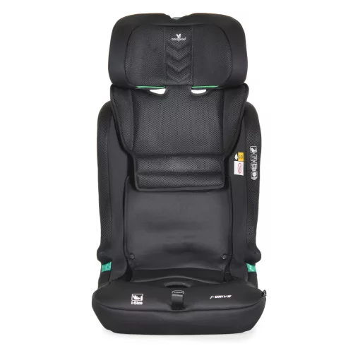 Cangaroo IDrive Phantom gyerekülés (76-150 cm) - Fekete