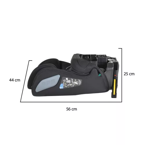 Cangaroo IDrive Phantom gyerekülés (76-150 cm) - Fekete