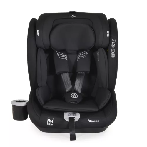 Cangaroo Falcon I-Size gyerekülés (76-150 cm) - Fekete