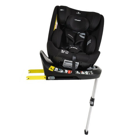 Cangaroo i-Protect I-Size 360°-ban forgatható ISOFIX SPS gyermekülés (40-150 cm) - Fekete