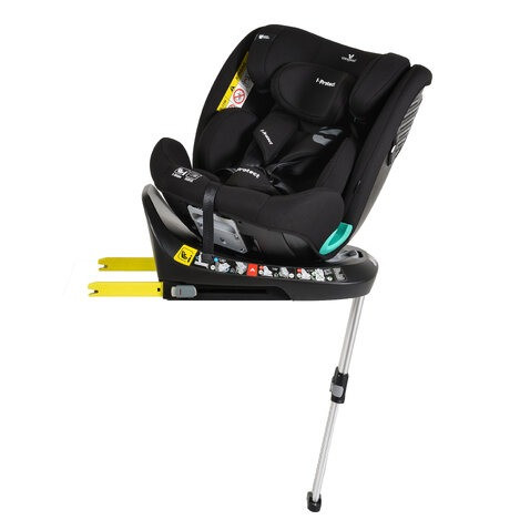 Cangaroo i-Protect I-Size 360°-ban forgatható ISOFIX SPS gyermekülés (40-150 cm) - Fekete