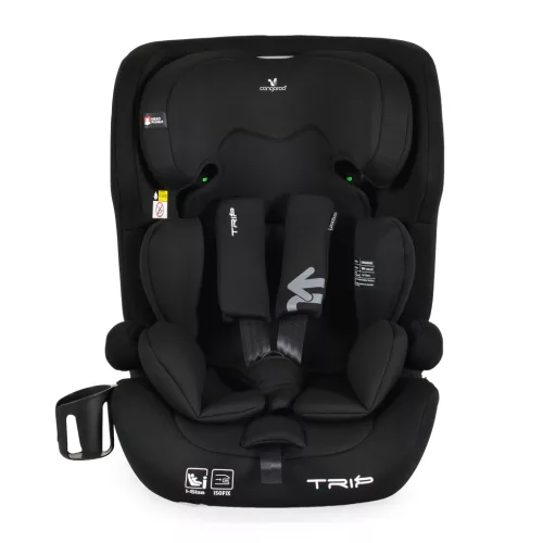 Cangaroo Trip I-Size gyerekülés (76-150 cm) - Fekete