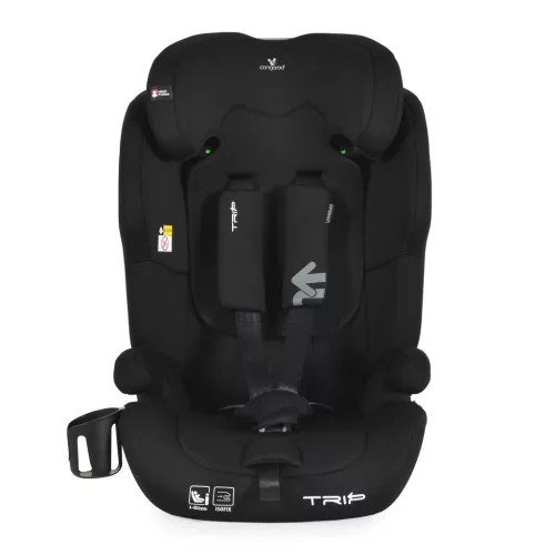 Cangaroo Trip I-Size gyerekülés (76-150 cm) - Fekete
