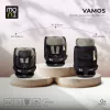 Moni Vamos I-Size 360°-ban forgatható ISOFIX gyermekülés 40-150 cm - Zöld